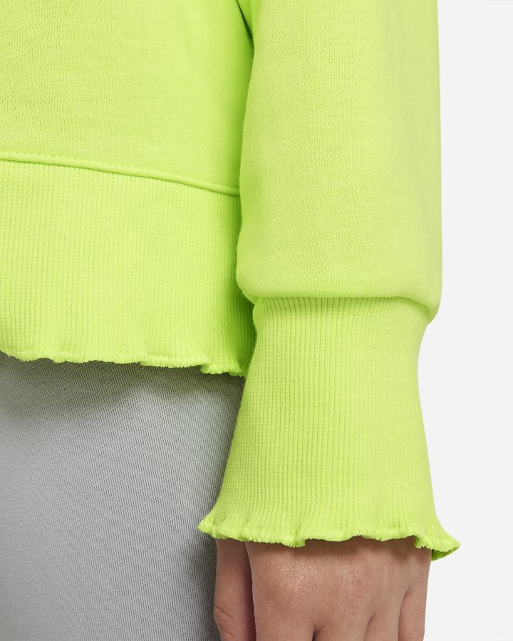 Sudaderas Nike Sportswear Kids Niña Limón Claro | BGJZU-0165