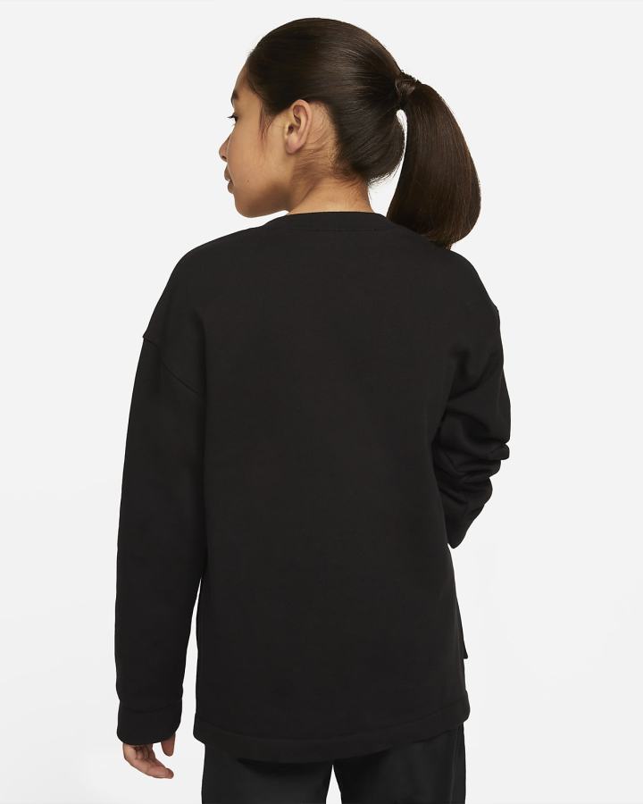 Sudaderas Nike Sportswear Kids Pack Kids French Terry Niño Negras Blancas | YOVNR-6201