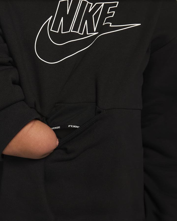 Sudaderas Nike Sportswear Kids Pack Kids French Terry Niño Negras Blancas | YOVNR-6201