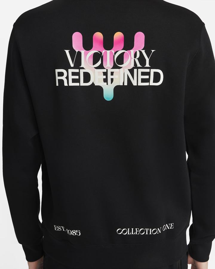 Sudaderas Nike Sportswear Megan Rapinoe Fleece Crew Hombre Negras | WSVOZ-6251