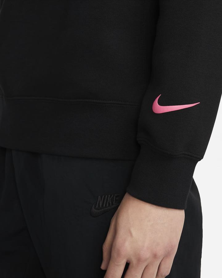 Sudaderas Nike Sportswear Megan Rapinoe Fleece Crew Hombre Negras | WSVOZ-6251