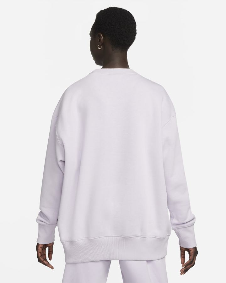 Sudaderas Nike Sportswear Phoenix Fleece Oversized Crewneck Mujer Moradas | IMETW-9326
