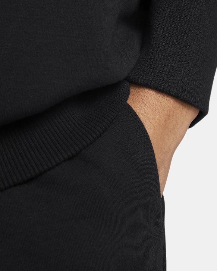 Sudaderas Nike Sportswear Phoenix Fleece Over-Oversized Mock-Neck 3/4-Sleeve Mujer Negras | PDWHT-1652