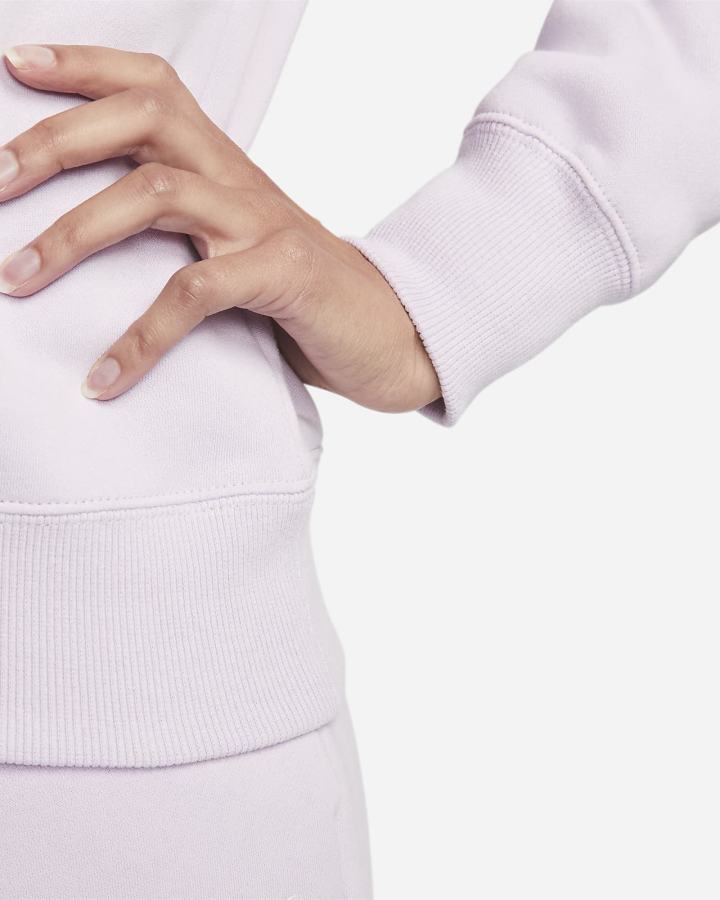 Sudaderas Nike Sportswear Phoenix Fleece Crew-Neck Mujer Moradas | QHTVG-2015