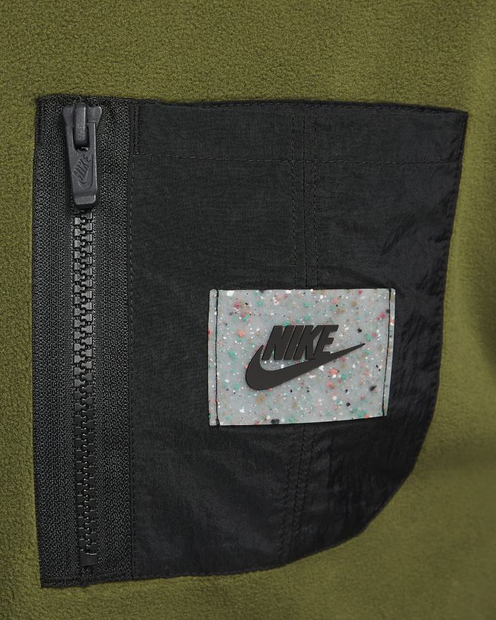 Sudaderas Nike Sportswear Therma-FIT Sports Utility Fleece Hombre Verde Gris Negras | JUCHE-2815