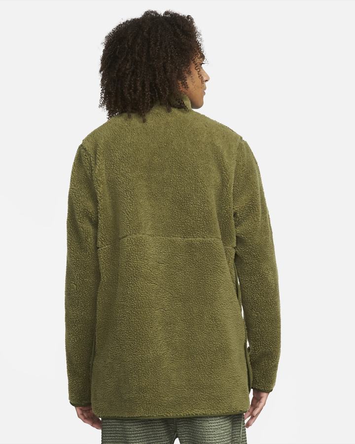 Sudaderas Nike Yoga Fleece Hombre Verde | ONUBI-7461