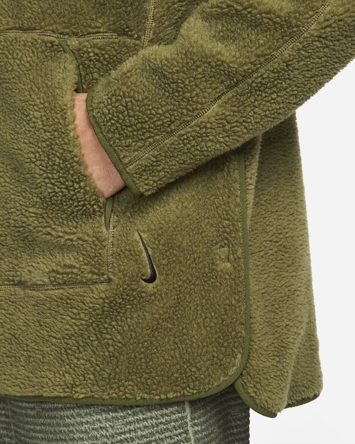 Sudaderas Nike Yoga Fleece Hombre Verde | ONUBI-7461