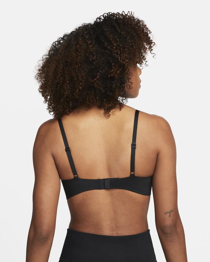 Sujetadores Deportivos Nike Dri-FIT Alate Minimalist Light-Support Acolchado Mujer Negras Gris Oscuro | ANGBV-3012