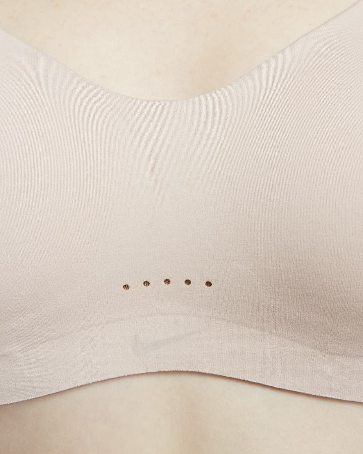 Sujetadores Deportivos Nike Dri-FIT Alate Minimalist Light-Support Acolchado Mujer Beige Beige | CFQDU-6973