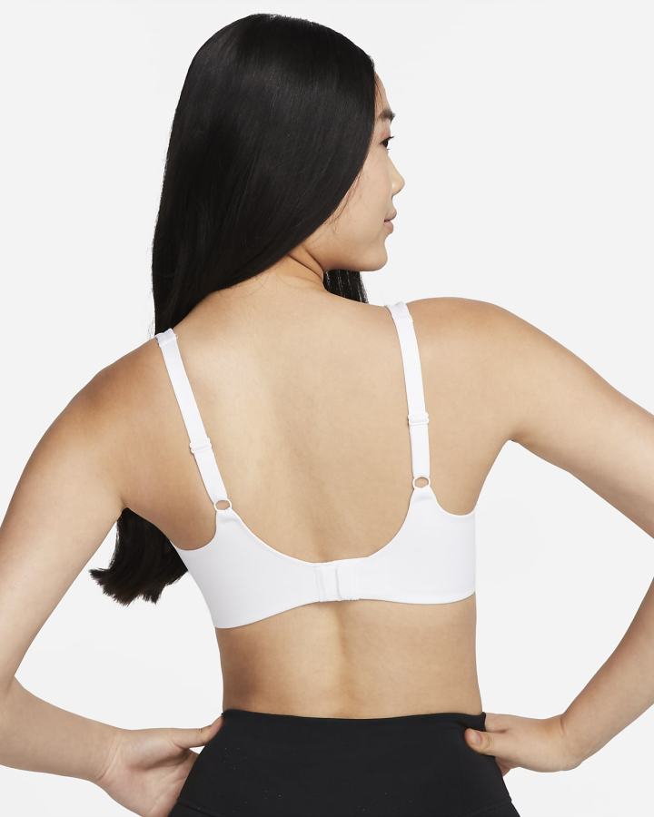Sujetadores Deportivos Nike Dri-FIT Alate Coverage Light-Support Acolchado Mujer Blancas Gris Moradas Negras | MADCS-7256