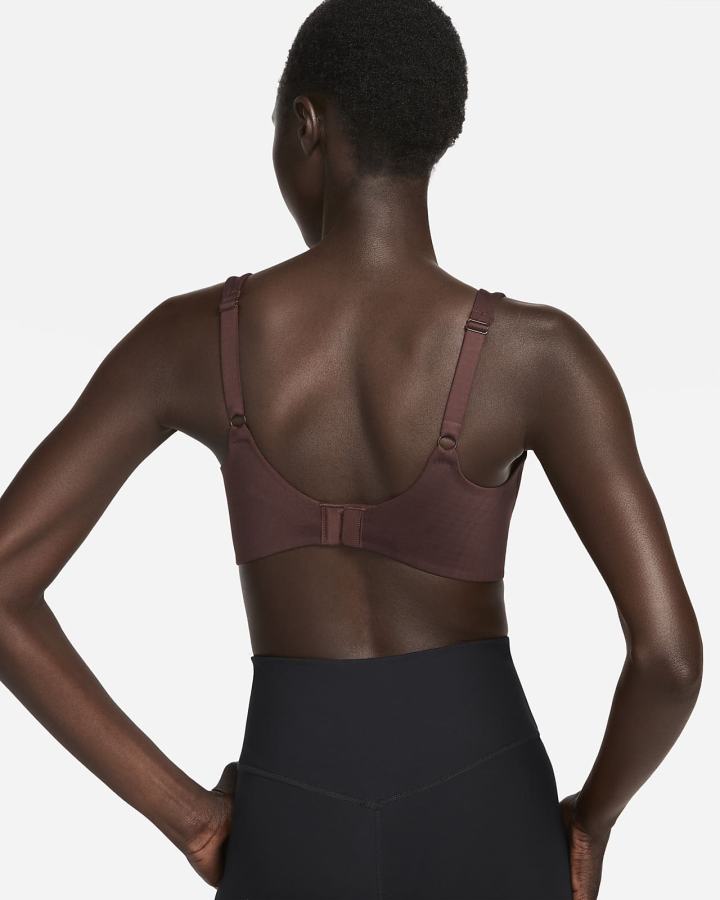 Sujetadores Deportivos Nike Dri-FIT Alate Coverage Light-Support Acolchado Mujer Blancas | MRWNF-4931
