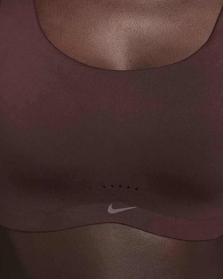 Sujetadores Deportivos Nike Dri-FIT Alate Coverage Light-Support Acolchado Mujer Blancas | MRWNF-4931