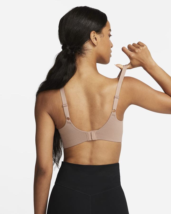 Sujetadores Deportivos Nike Dri-FIT Alate Coverage Light-Support Acolchado Mujer Blancas | MSEOT-2895