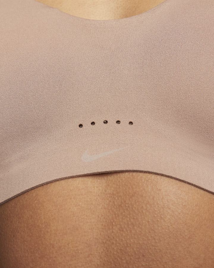 Sujetadores Deportivos Nike Dri-FIT Alate Minimalist Light-Support Acolchado Mujer Rojas | PVQON-5347