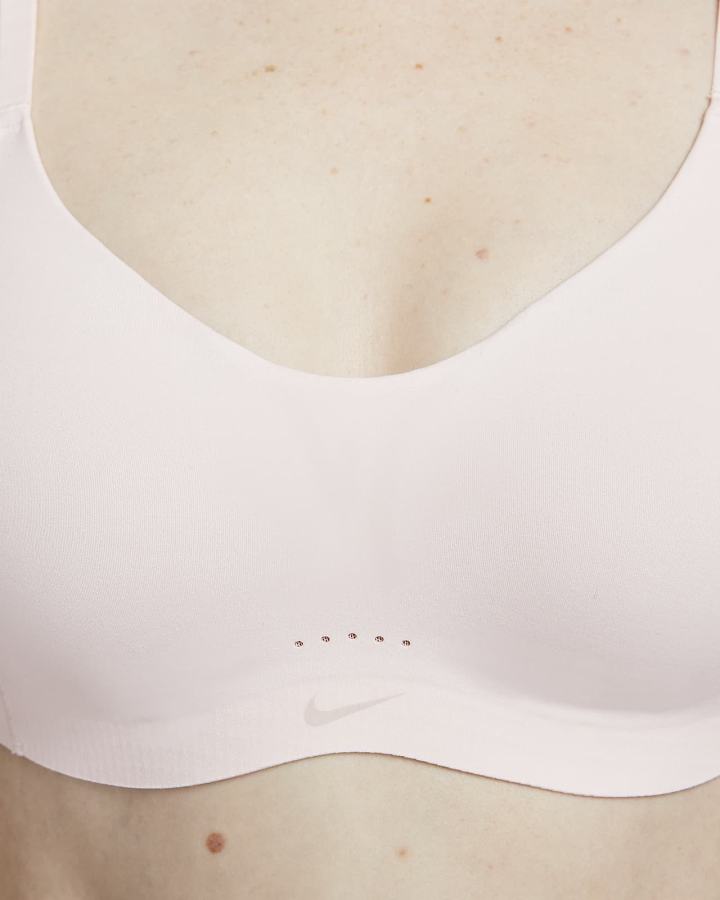 Sujetadores Deportivos Nike Dri-FIT Alate Minimalist Light-Support Acolchado Mujer Gris Moradas Rosas | RTBVA-4203