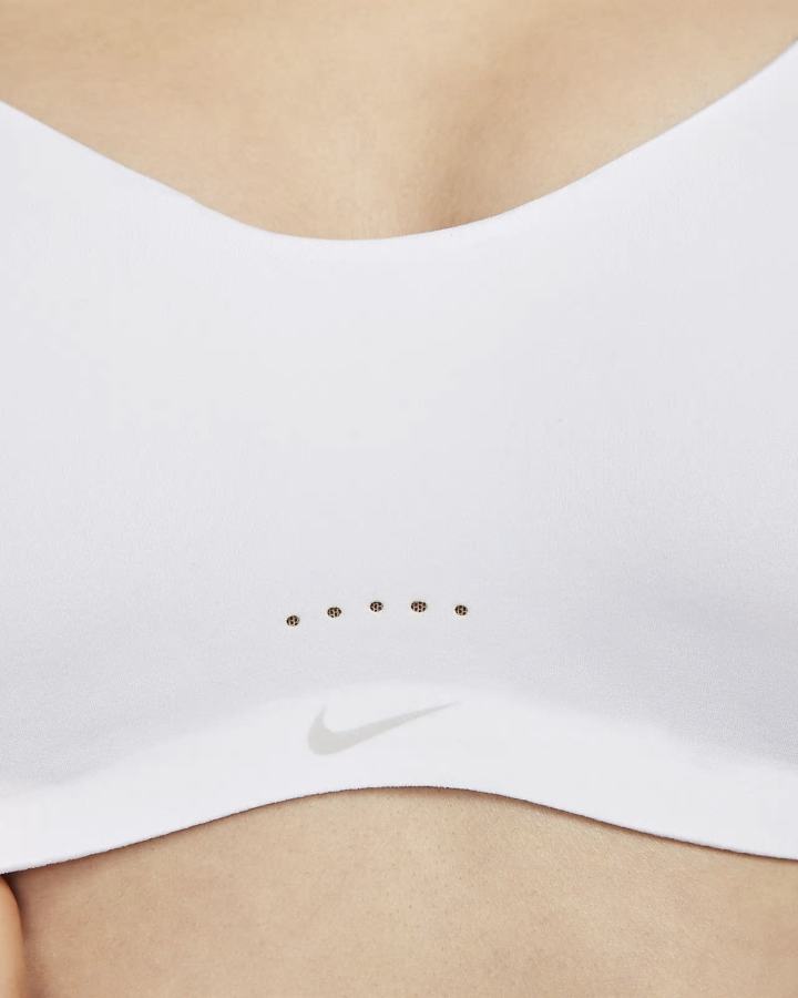 Sujetadores Deportivos Nike Dri-FIT Alate Minimalist Light-Support Acolchado Mujer Blancas Gris Moradas Plateadas | XHALQ-9038