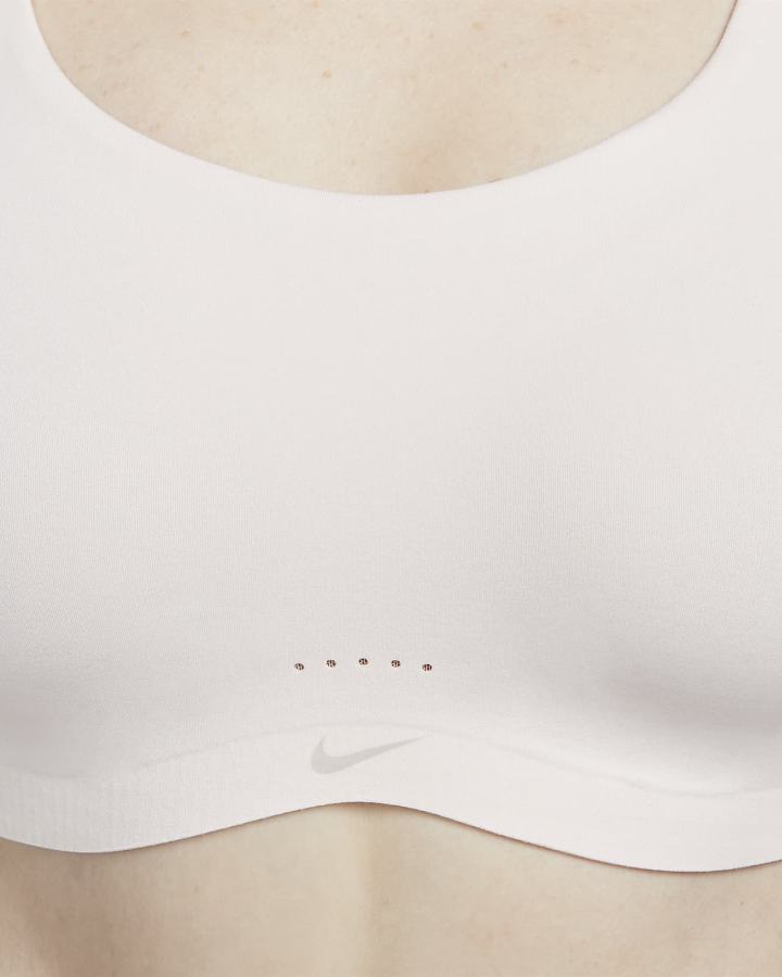 Sujetadores Deportivos Nike Dri-FIT Alate Coverage Light-Support Acolchado Mujer Rosas Claro Gris Moradas Blancas | YGRVW-9643