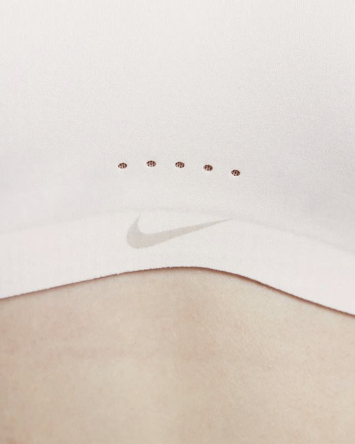 Sujetadores Deportivos Nike Dri-FIT Alate Coverage Light-Support Acolchado Mujer Rosas Claro Gris Moradas Blancas | YGRVW-9643