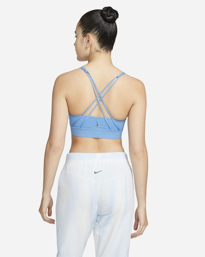 Sujetadores Deportivos Nike Dri-FIT Swoosh Medium-Support Acolchado Mujer Gris | RZCXJ-9035