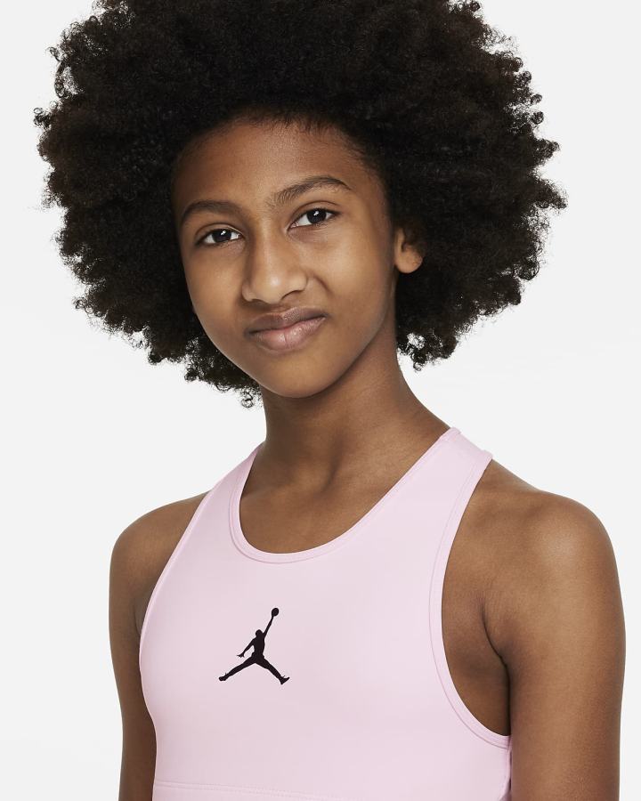 Sujetadores Deportivos Nike Jordan Kids Niña Rosas | PKNOJ-8945