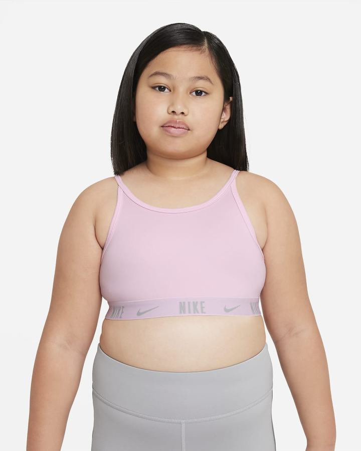 Sujetadores Deportivos Nike Trophy Kids Niña Rosas Gris Claro | VPTXL-4927