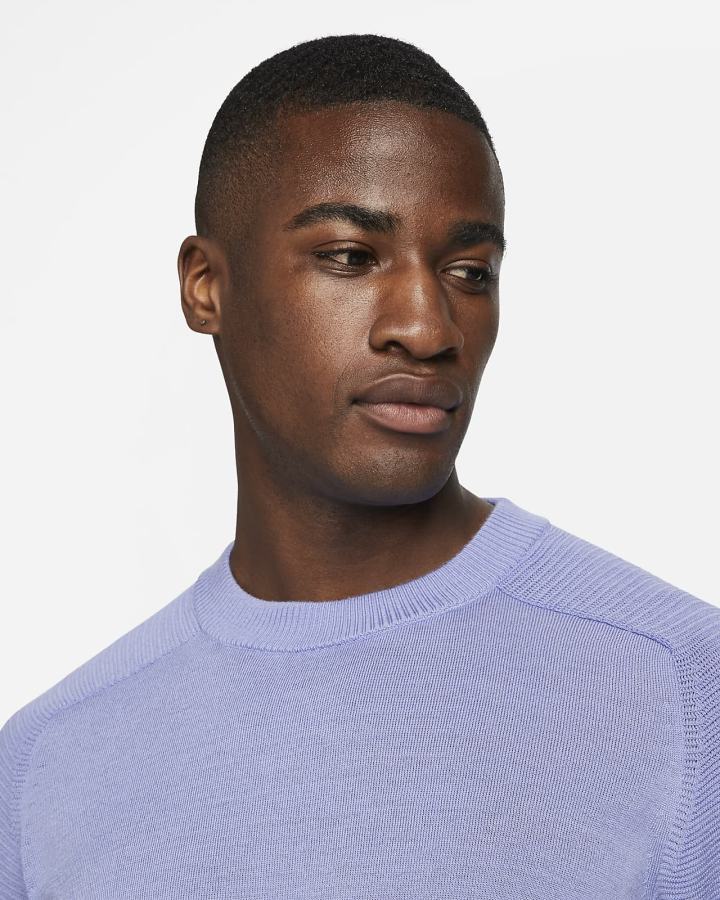 Suéteres Nike Tiger Woods Knit Golf Hombre Negras | JLIKF-0942