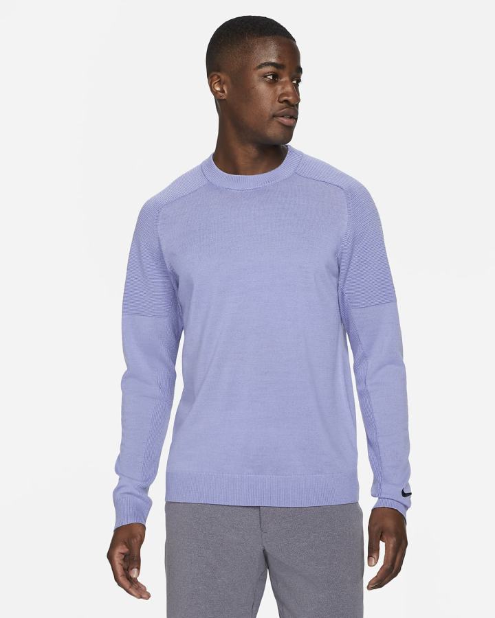 Suéteres Nike Tiger Woods Knit Golf Hombre Negras | JLIKF-0942