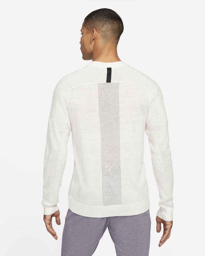 Suéteres Nike Tiger Woods Knit Golf Hombre Blancas Negras | KPSWN-9803