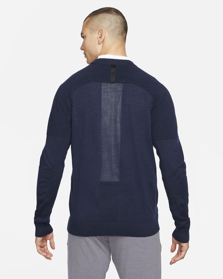 Suéteres Nike Tiger Woods Knit Golf Hombre Obsidian Negras | XAMJR-5823