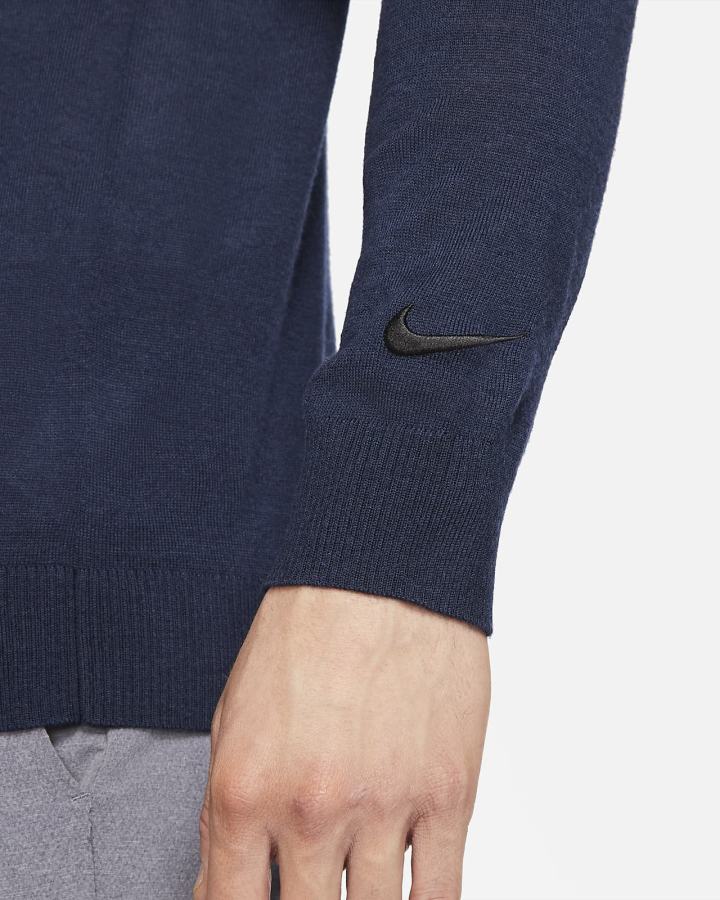 Suéteres Nike Tiger Woods Knit Golf Hombre Obsidian Negras | XAMJR-5823