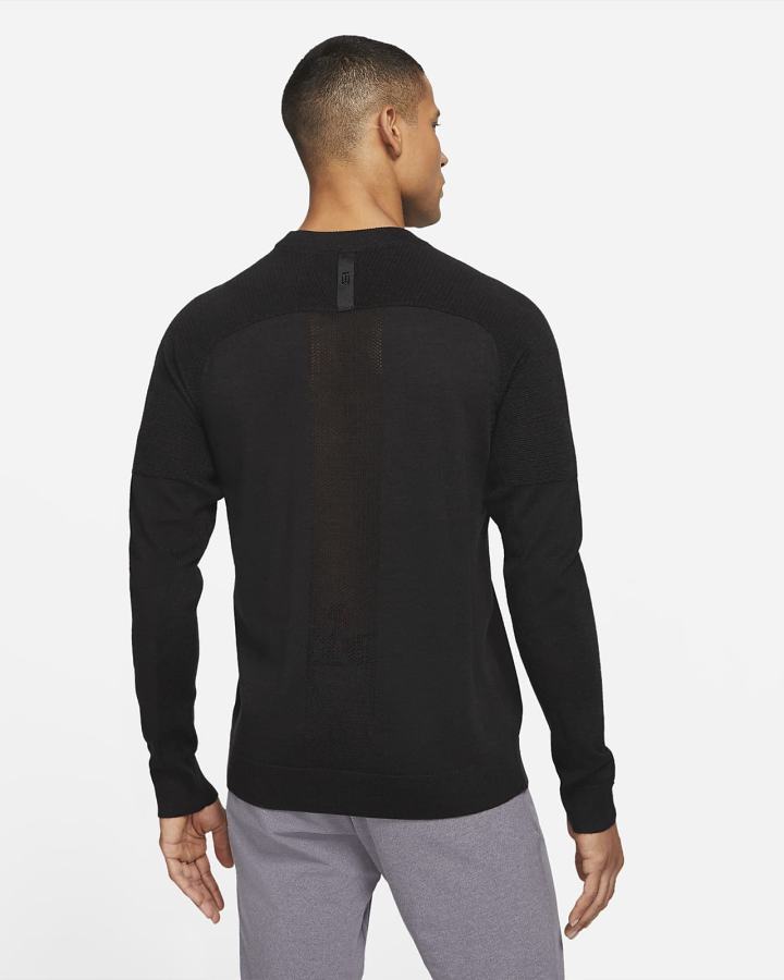 Suéteres Nike Tiger Woods Knit Golf Hombre Negras | YFVIU-0315