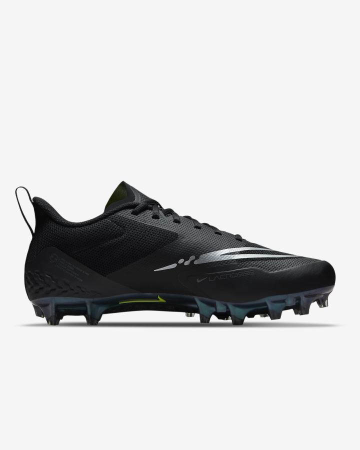 Tacos De Lacrosse Nike Alpha Huarache 8 Pro Hombre Negras Gris Oscuro Metal Plateadas | AZPJW-0968