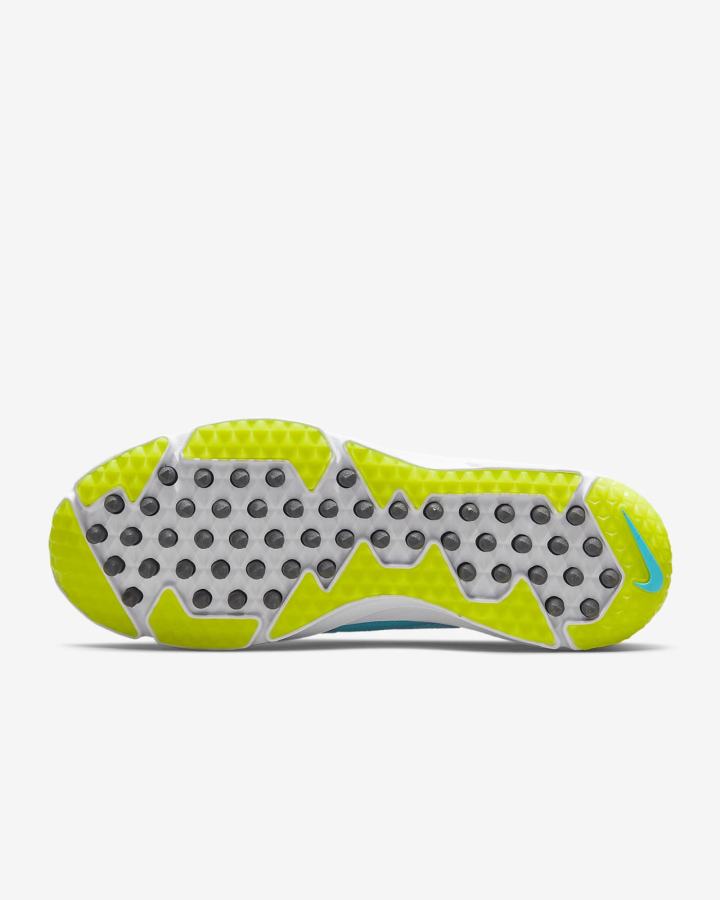 Tacos De Lacrosse Nike Alpha Huarache 8 Pro Turf Hombre Turquesa Azules Blancas | NZVHP-4538
