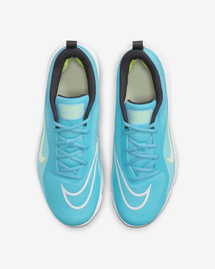 Tacos De Lacrosse Nike Alpha Huarache 8 Pro Turf Hombre Turquesa Azules Blancas | NZVHP-4538