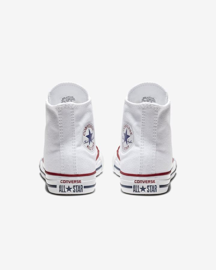 Tenis Altas Nike Converse Chuck Taylor All Star High Top Niño Blancas | FHGWP-4569