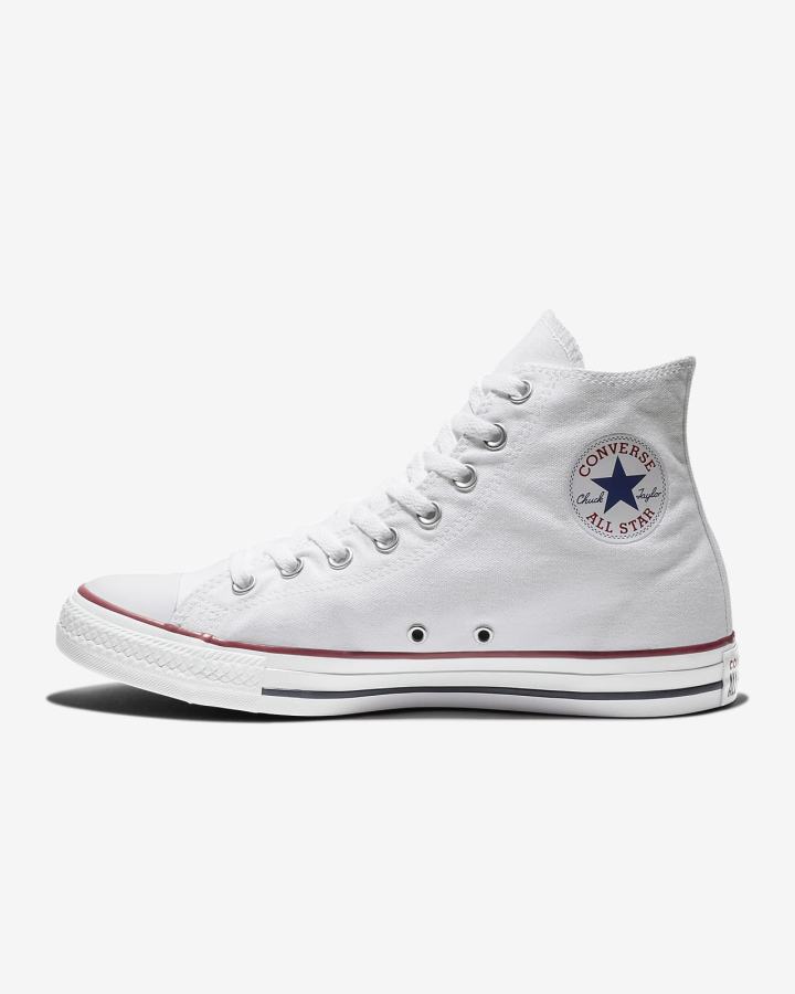 Tenis Altas Nike Converse Chuck Taylor All Star Hombre Blancas | PMEHZ-3542