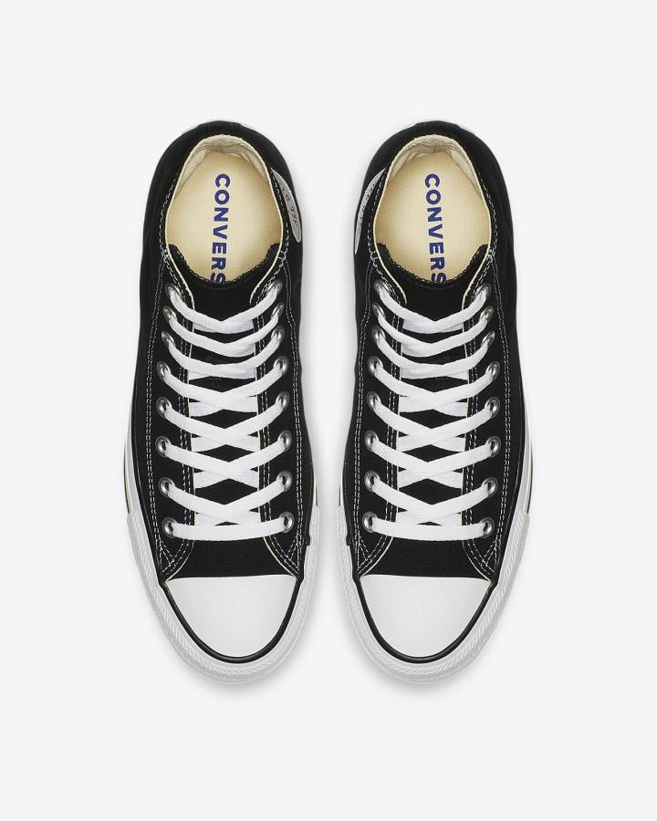 Tenis Altas Nike Converse Chuck Taylor All Star Mujer Negras | TIFEH-1347