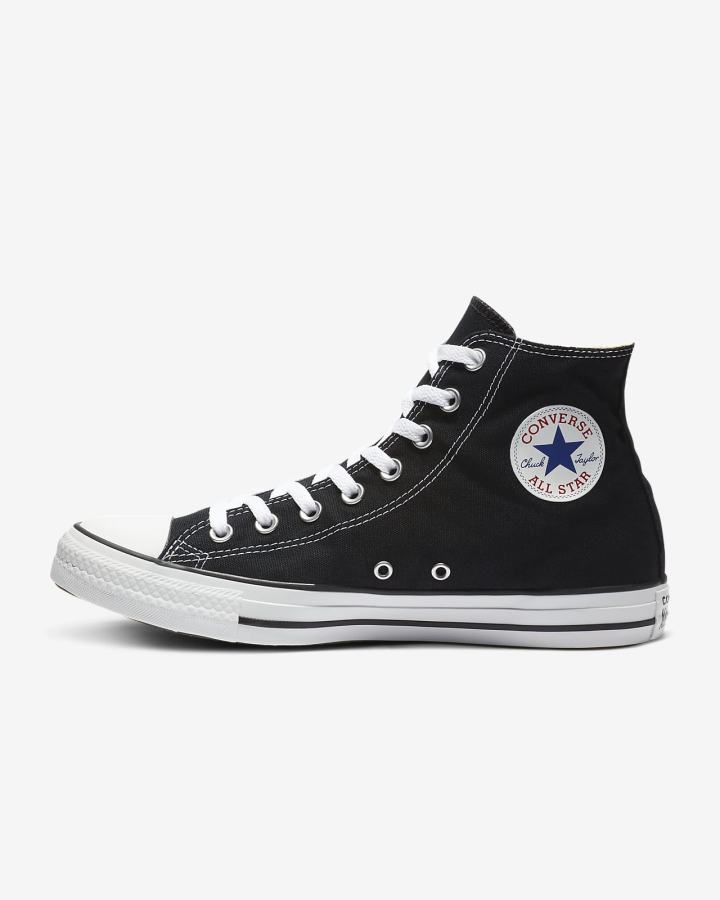 Tenis Altas Nike Converse Chuck Taylor All Star Mujer Negras | TIFEH-1347