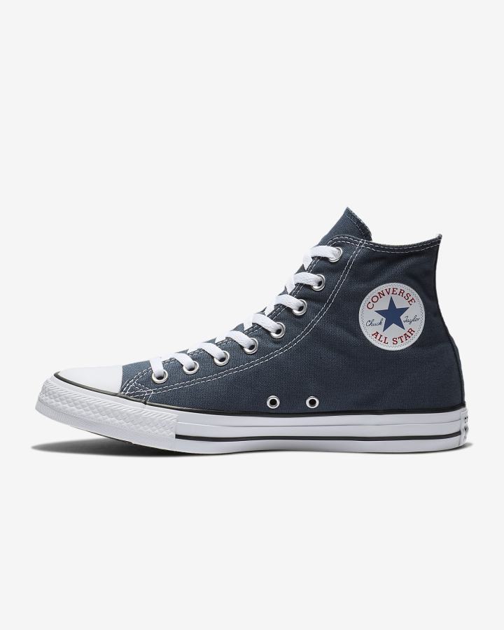 Tenis Altas Nike Converse Chuck Taylor All Star Mujer Azul Marino | VGOFP-4052