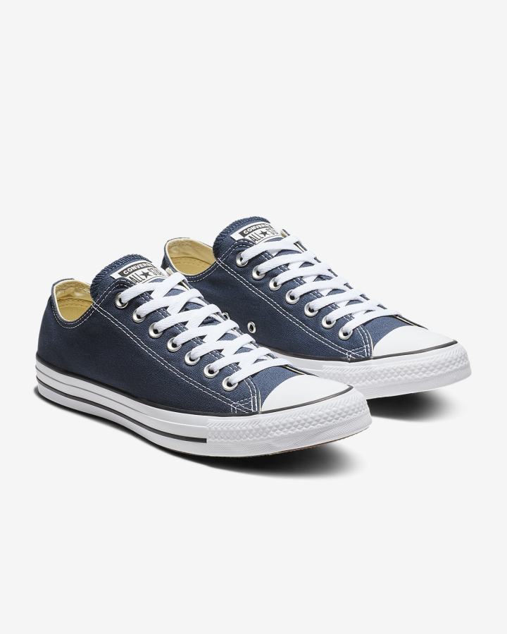 Tenis Bajas Nike Converse Chuck Taylor All Star Low Top Unisex Hombre Azul Marino | FADXG-1893