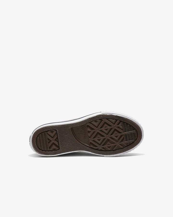 Tenis Bajas Nike Converse Chuck Taylor All Star Low Top Niño Blancas | GWPMY-2637