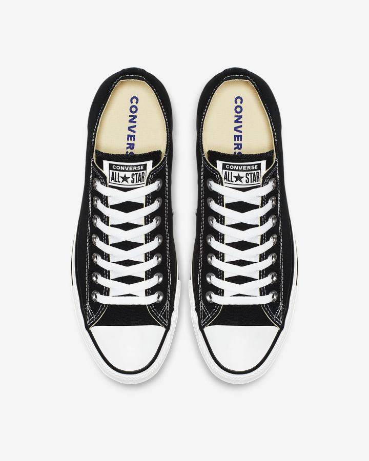 Tenis Bajas Nike Converse Chuck Taylor All Star Low Top Unisex Mujer Negras | MIHAS-4926
