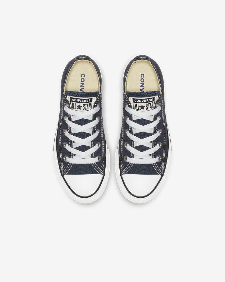 Tenis Bajas Nike Converse Chuck Taylor All Star Low Top Niño Azul Marino | OXFVD-6470
