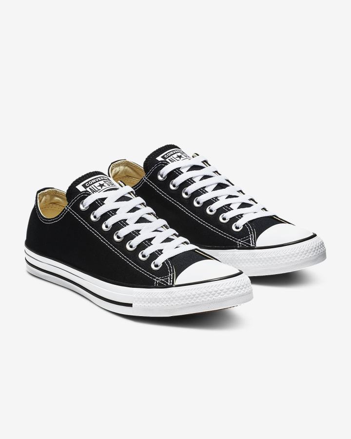 Tenis Bajas Nike Converse Chuck Taylor All Star Low Top Unisex Hombre Negras | TBHGZ-9314