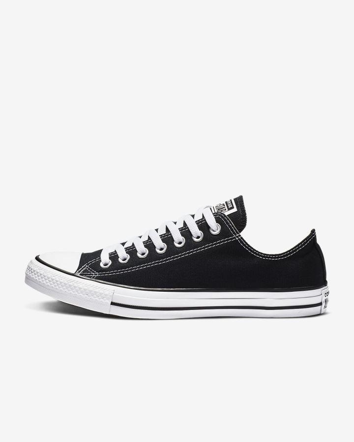 Tenis Bajas Nike Converse Chuck Taylor All Star Low Top Unisex Hombre Negras | TBHGZ-9314