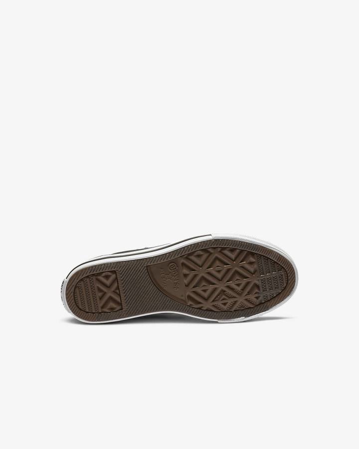 Tenis Bajas Nike Converse Chuck Taylor All Star Low Top Niño Negras | VQZKE-6179
