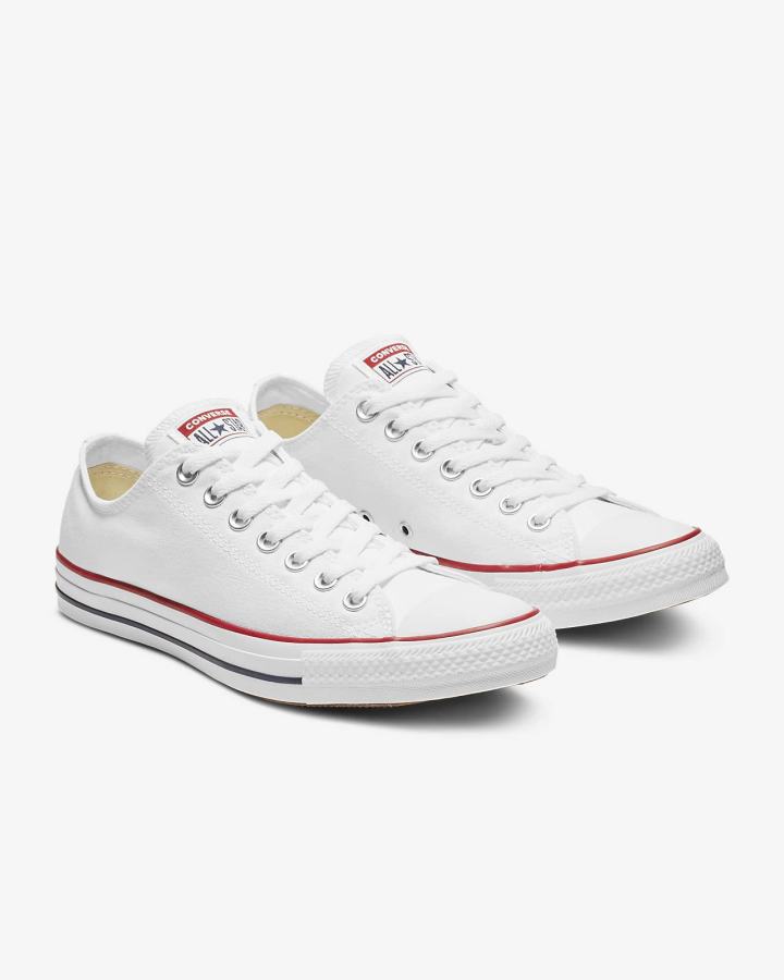 Tenis Bajas Nike Converse Chuck Taylor All Star Low Top Unisex Mujer Blancas | XPYGZ-9037