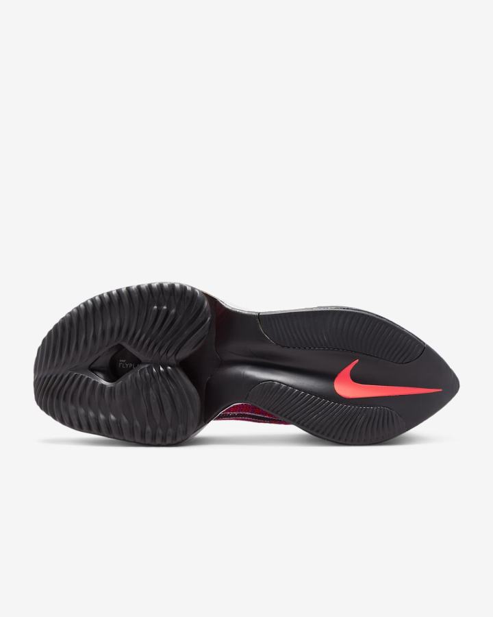 Tenis Carreras Nike Air Zoom Alphafly NEXT% Flyknit Road Mujer Moradas Rojas Negras | LNXSO-1536