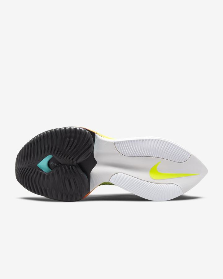 Tenis Carreras Nike Air Zoom Alphafly NEXT% Flyknit Road Mujer Naranjas Turquesa Negras | VQMOS-1250