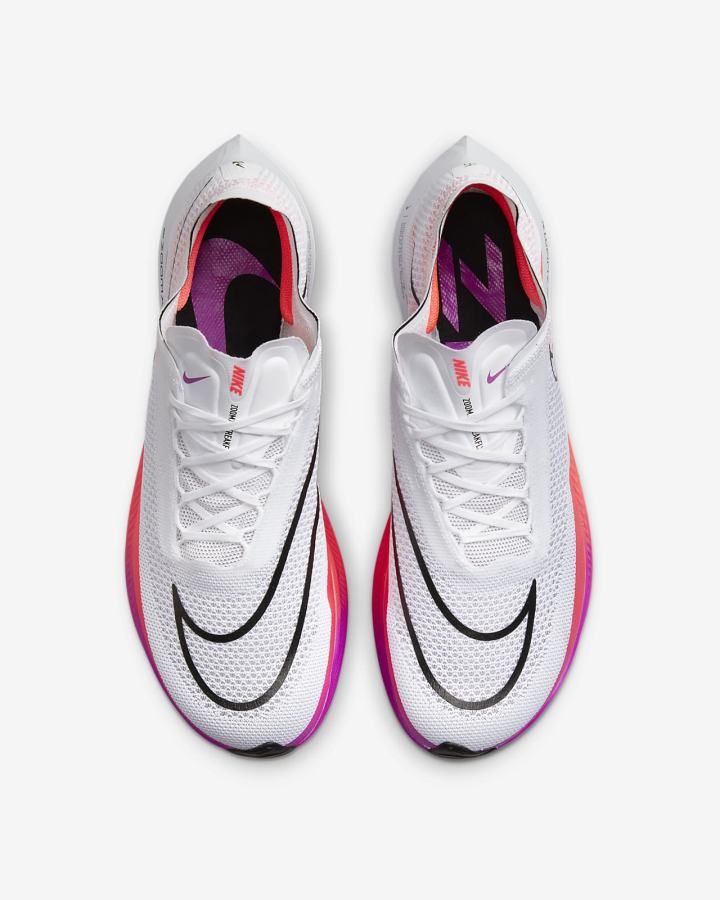 Tenis Carreras Nike ZoomX Streakfly Road Hombre Blancas Rojas Moradas Negras | ACVYX-8741